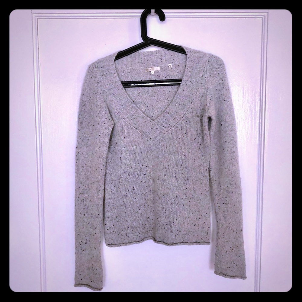 Vince 100% cashmere donegal sweater